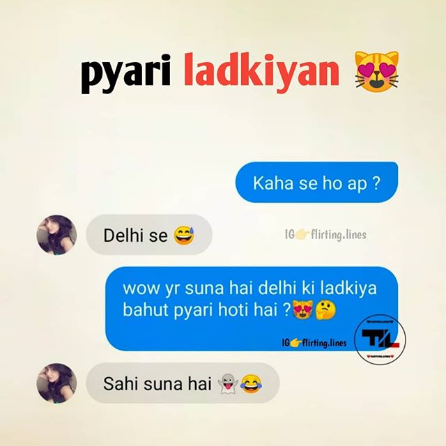 Hindi in flirty most lines Cheesy English